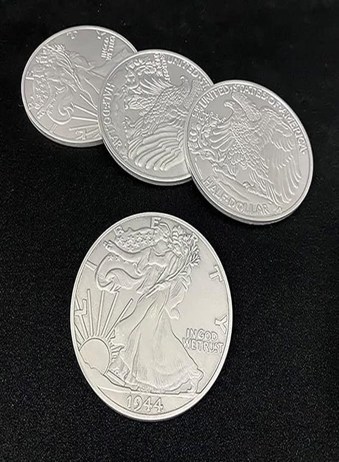 blue-ther Jumbo Walking Liberty Half Dollar (7.3cm) Magic Tricks Coin Appearing Magic for Magicians Close up Street Illusions Props Accessories - Image 4